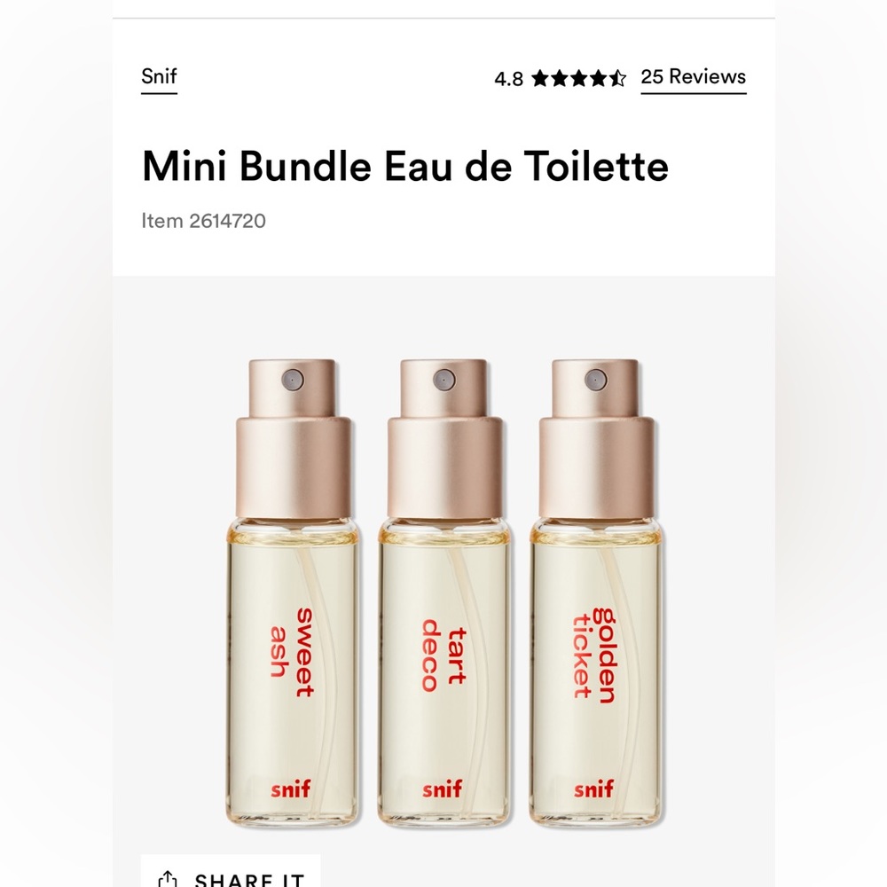 Snif Mini Bundle Eau de Toilette